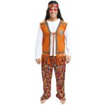 Costume hippie homme - ptit clown - taille s / m - multicolore