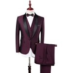 Costume homme 3 pi�ce slim fit grande taille mariage c�r�monie mode daffaires costume pour occasions ...