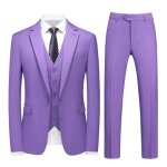 Costume homme marque de luxe couleur unie ensemble 3 pi�ces costume de mariage grande v�tements masculin ...