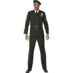 Costume homme officier - multicouleur - veste pantalon chemise cravate et b�ret