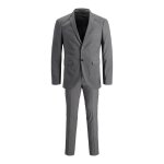 Costume - jack & jones - franco - gris clair - ajust�e - 78% polyester 17% viscose