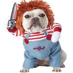 Costume chien - kingcenton - poupée mortelle - taille l - halloween - noël - cosplay Costume chien - kingcenton - poupée mortelle - taille l - halloween - noël - cosplay