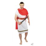 Costume romain - ptit clown - costume romain adulte ptitclown l - xl - blanc - polyester - int�rieur