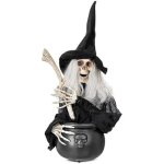 Costume - viving - sorcire avec chaudron - taille 20 x 20 x 60 cm - noir - enfant mixte