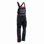 Cotte  bretelles - facom - driver - noir / gris / rouge - taille xxl - multipoches et ergonomique
