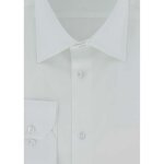 Cotton park - chemise classique satin de coton blanc - homme Cotton park - chemise classique satin de coton blanc - homme