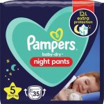 Couches - culottes pampers night pants - taille 5 x35 - protection jusqu� 12 heures