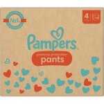 Pampers premium protection pants taille 4 168 couches - culottes