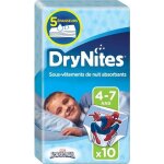 Couches pour gar�ons 4 - 7 ans x 10 huggies
