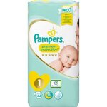 Couches pampers premium protection new baby - taille 1 (2 - 5 kg) - 44 couches