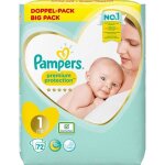 Couches pampers premium protection - taille 1 (2 - 5 kg) - 72 couches