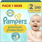 Couches pampers premium protection taille 2 - paquet de 240