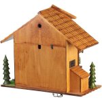 Horloge � coucou - st. leonhard - design for�t - noire - m�canisme � quartz - 8 m�lodies - capteur de ...