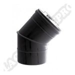 Coude concentrique - ten - bioten - 45° - inox - galva - d80 - 125 Coude concentrique - ten - bioten - 45° - inox - galva - d80 - 125