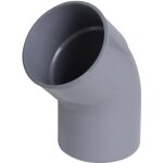 Coude pvc évacuation Ø100 mf 45° nicoll Coude pvc évacuation Ø100 mf 45° nicoll