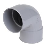 Coude pvc évacuation nicoll - Ø100 ff - femelle / femelle - a glissement Coude pvc évacuation nicoll - Ø100 ff - femelle / femelle - a glissement