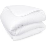 Couette 160x200 cm hiver elsa garnissage fibre polyester 400g / m2