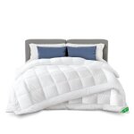 Vounot� couette 4 saisons 200x200cm 500gsm blanc - couette hiver 3 en 1 douce respirante en microfibre ...