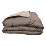 Couette chaude bicolore gamme microfibre cocoon non feu - norme nf en iso 12952 toutes dimensions toison ...