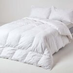 Couette hiver tr�s chaude - homescapes - 200 x 200 cm - duvet et plumes de canard - 15 tog