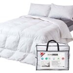 Couette l�g�re �t� 150 x 200 cm - microfibre ultra douce - hypoallerg�nique et antiacariens - homescapes ...