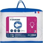 Couette microfibre - 240 x 220 cm - bleu calin - 4 saisons - 410 g / m² - blanc Couette microfibre - 240 x 220 cm - bleu calin - 4 saisons - 410 g / m² - blanc