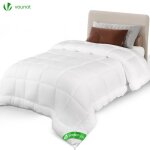 Vounot® couette tempérée 155x200cm 300gsm blanc - couette chaude douce respirante en microfibre - certifiée ... Vounot® couette tempérée 155x200cm 300gsm blanc - couette chaude douce respirante en microfibre - certifiée ...