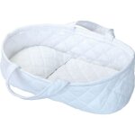 Couffin - petitcollin - blanc - tissus - 36 cm - pour poupes