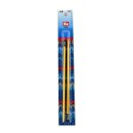 Aiguilles � tricoter pour enfants prym 17 cm ? paire tailles 3 / 35 / 4 (rouge bleu jaune)