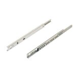 Coulisse pour tiroir � billes - hettich - l. 45 cm - blanc - 10 kg