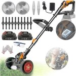 Coupe bordure - rumocovo - 2pcs - sans fil - batterie lithium - lame d�broussailleuse