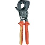Knipex 95 36 250 coupe - cble  cliquet adapt pour (technique disolation) cbles en alu et en cuivre ...