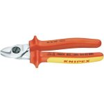 Knipex 95 16 165 pince coupe - cbles vde adapt pour (technique disolation) cbles en alu et en cuivre ...