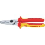 Knipex 95 16 200 pince coupe - cbles vde adapt pour (technique disolation) cbles en alu et en cuivre ...