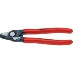 Knipex 95 21 165 pince coupe - c�bles adapt� pour (technique disolation) c�bles en alu et en cuivre � ...