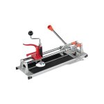 Outil de coupe pour carrelage - 3 - en - 1 - 400 mm - acier chrom - coupe diagonale - guides mobiles ...