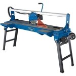 Coupe carrelage  eau 1200w avec disque de 230mm tte de coupe inclinable et laser - scheppach - fs4700 ...