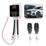 Coupe circuit de voiturecommutateur de t�l�commande de voiture 12v 200amise hors tension automatique2 ...