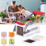 Coupe - frites - professionnel - acier inoxydable - 250x85x95mm - utilisation domestique et commerciale ...