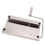 Coupe - fromage en fil de cuisine en acier inoxydable - qiilu - blanc - durable et lgant