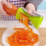 Coupe l�gumes spirale v�g�tale spiral slicer spiralizer l�gumes trancheuse courgette nouilles spirale ...