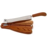 Coupe - pain acajou forme abeille laguiole 25 cm Coupe - pain acajou forme abeille laguiole 25 cm