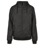 Coupe - vent femme - build your brand - windrunner - noir - manches longues - respirant