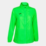Coupe vent femme joma elite vii - vert / vert fluo - col montant - lger