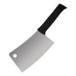 Vogue couperet professionnel lame inox 23 cm (8) ? poign�e noire