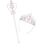 Couronne et baguette de princesse fille - funidelia - disney princesses - halloween carnaval et f�tes ...