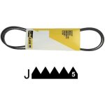 Courroie 1281 5pje pour lave - linge vedette - blanc - accessoire pour vlf722w - vlf722w1 et vlf722w2 ...