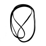 Courroie pour s�che - linge - whirlpool - 1965h6 - non �lastique - noir