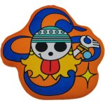 Coussin 3d - one piece - skull nami - microfibre - 40 cm
