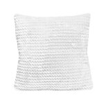 Coussin 45x45 cm cocooning �cru par soleil docre